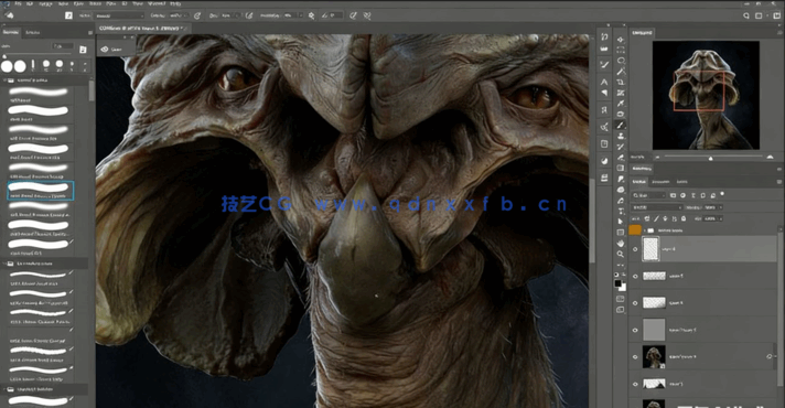 ZBrush原创概念艺术生物角色设计全流程视频教程 (图4)