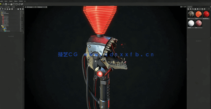 激光剑游戏模型完整制作工作流程大师级视频教程(图6)