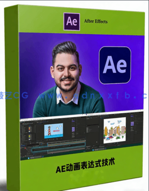  After Effects动画表达式核心技术视频教程(图1)