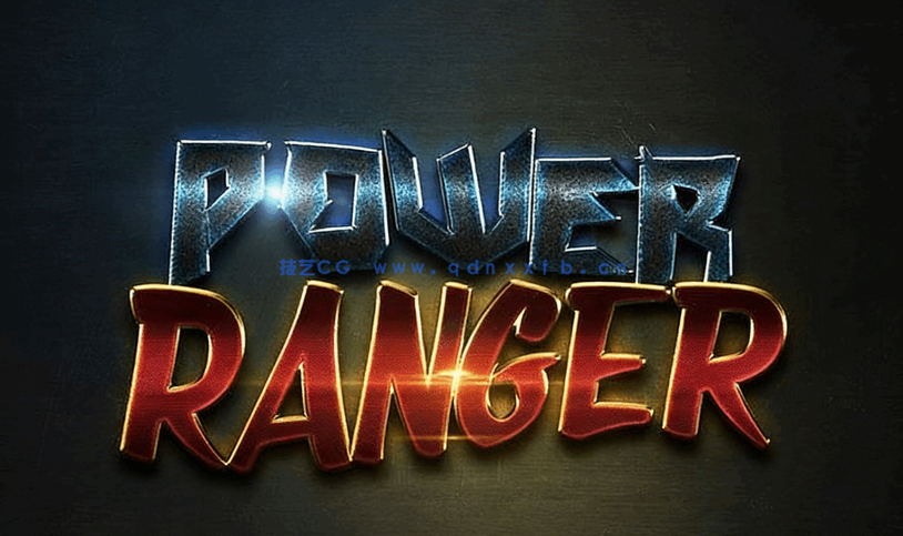 10组创意闪亮金色高贵质感艺术特效PSD字模第四季(图2)