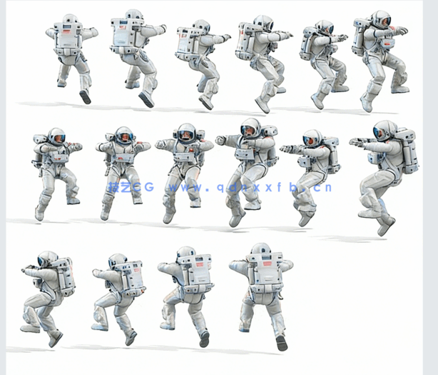 未来科技宇航员高端设计PSD设计素材(图1)