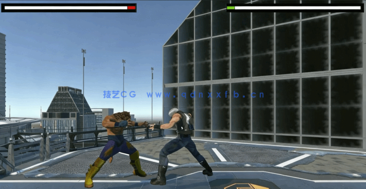 Unity《铁拳》类型三维格斗游戏制作流程视频教程(图2)