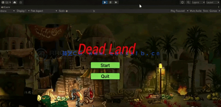 Unity《合金弹头》打僵尸类2D动作冒险游戏开发制作视频教程(图1)