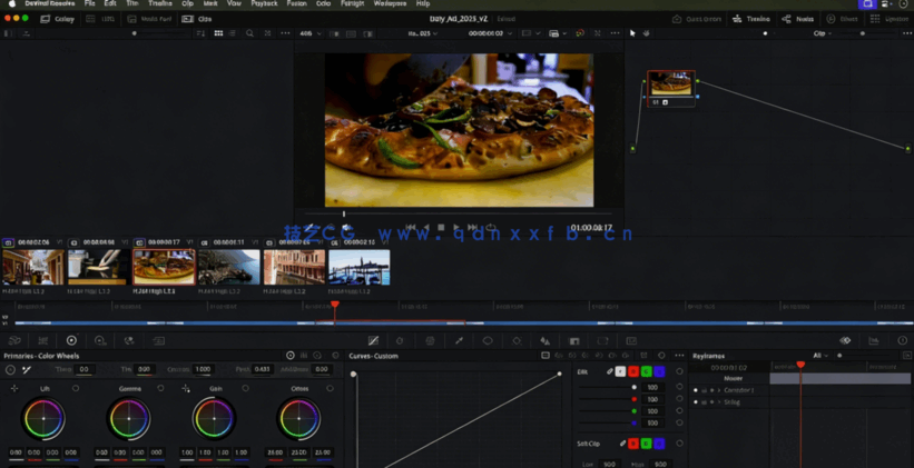 [DaVinci Resolve] 【中英双语】DaVinci Resolve免费版视频剪辑音频与调色(图5)