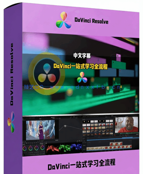 [DaVinci Resolve] 【中文字幕】DaVinci Resolve一站式掌握剪辑调色与后期(图1)