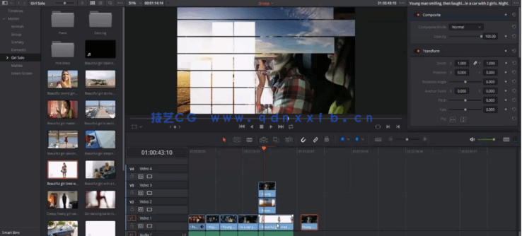 [DaVinci Resolve] DaVinci Resolve视频编辑从小白变大师视频教程(图7)