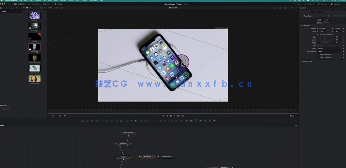 [DaVinci Resolve] 【中文字幕】Davinci Resolve绿幕镜头视觉特效制作视频教(图3)