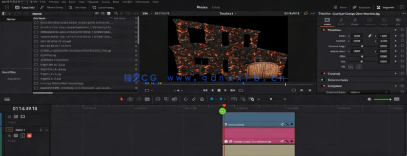[DaVinci Resolve] 【中文字幕】Davinci resolve视觉特效实例制作训练视频教程(图4)