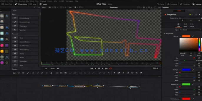 [DaVinci Resolve] 【中文字幕】Davinci resolve视觉特效实例制作训练视频教程(图5)