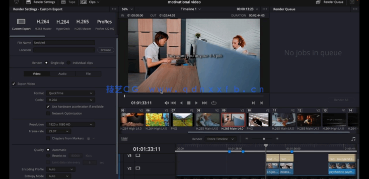 [DaVinci Resolve] Davinci Resolve 18视频编辑初学者入门指南视频教程(图2)