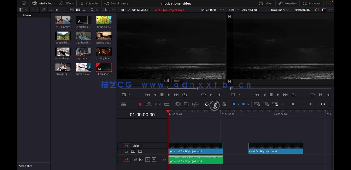[DaVinci Resolve] Davinci Resolve 18视频编辑初学者入门指南视频教程(图7)