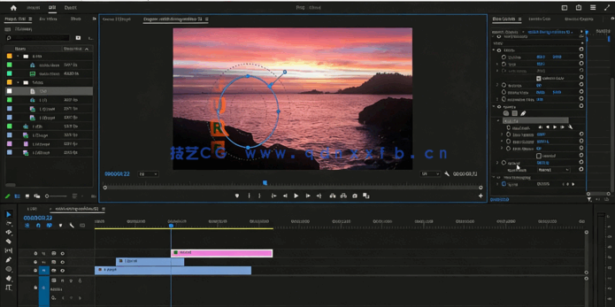 AE与PR 2024跟踪调色动画终极大师班视频教程(图6)