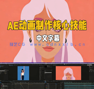 After Effects动画制作核心技能训练视频教程(图1)