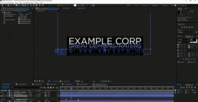 如何在After Effects中轻松制作Logo演绎动画视频教程(图4)