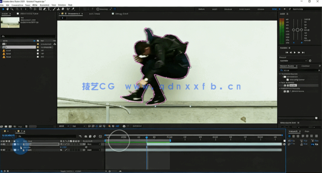 After Effects蚁人缩小特效实例制作视频教程(图3)