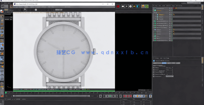 C4D手表建模、渲染、灯光的完整教程(图3)