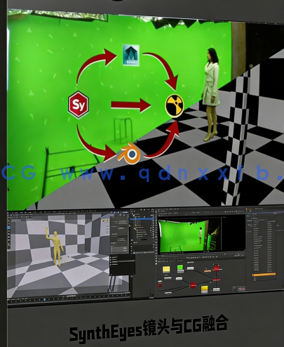 【中文字幕】SynthEyes真实动态镜头与CG融合技术视频教程(图6)