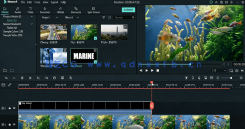  Filmora视频编辑专业技能训练视频教程(图1)