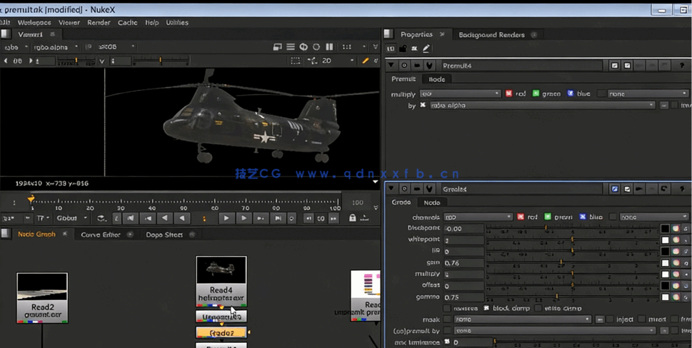 Nuke VFX视觉特效从入门到精通视频教程第1和2季(图4)