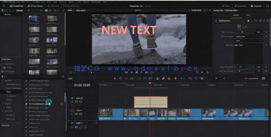 [DaVinci Resolve] DaVinci Resolve 17视频编辑调色综合技能大师班视频教程(图4)
