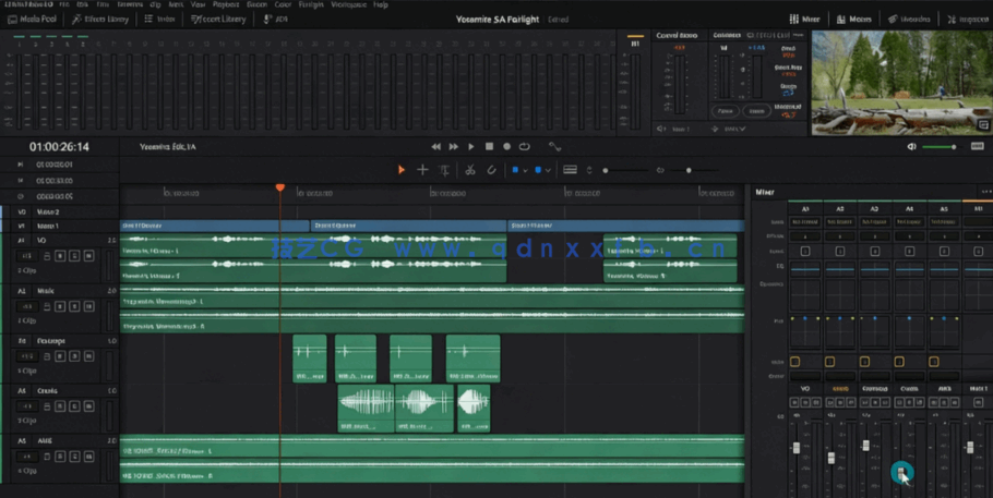 [DaVinci Resolve] DaVinci Resolve 17视频编辑调色综合技能大师班视频教程(图5)