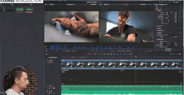 [DaVinci Resolve] DaVinci Resolve达芬奇影视后期制作工作流程视频教程(图5)
