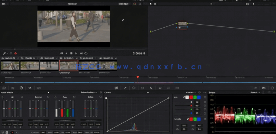 [DaVinci Resolve] DaVinci Resolve 16色彩分级从入门到精通视频教程(图3)