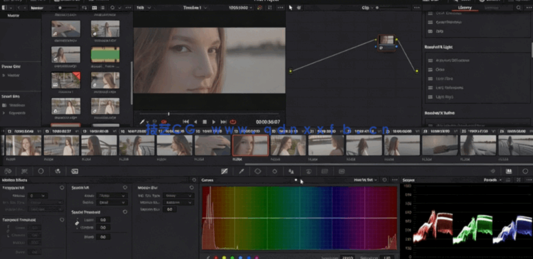 [DaVinci Resolve] DaVinci Resolve 16色彩分级从入门到精通视频教程(图5)