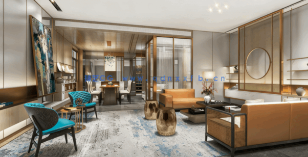 国内外现代风格实景参考图（样板间 公馆 住宅 别墅 等）（990套） 40G(图8)