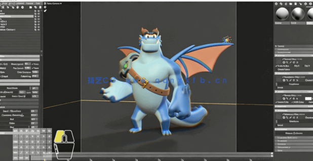 Zbrush从头开始学习3D角色雕刻技术视频教程(图3)