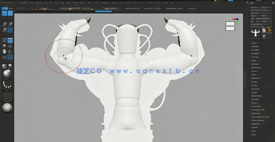 DC超级反派贝恩角色完整制作工作流程视频教程 (图2)