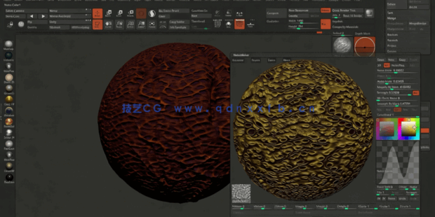 ZBrush超现实概念机械生物美学艺术笔刷使用技术视频(图5)