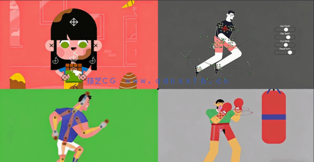 After Effects运动图形动画大师班训练视频教程(图4) After Effects运动图形动画大师班训练视频教程(图4)