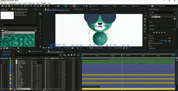 After Effects中为你的动画添加纹理视频教程(图3)