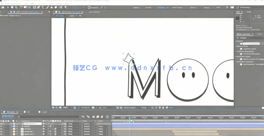 AE创建可爱无限循环动态图形动画工作流程视频教程(图5)
