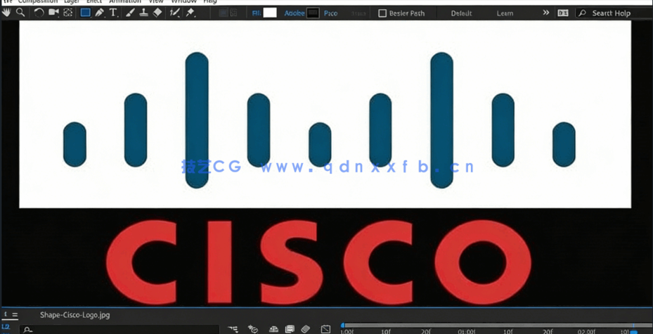 AE创建徽标动画工作流程视频教程(图5)