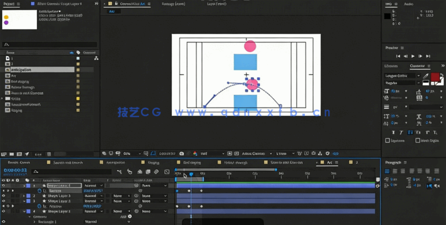 AE创建现代渐变液体动态图形工作流程视频教程(图3) AE创建现代渐变液体动态图形工作流程视频教程(图3)