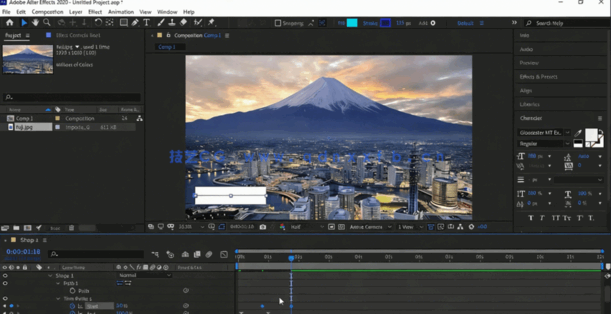 AE初学者创建视频合成特效工具工作流程视频教程(图3)