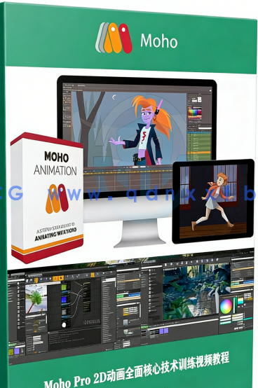 Moho Pro 2D动画全面核心技术训练视频教程(图6)