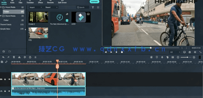 【中文字幕】Filmora X视频编辑从入门到精通视频教程(图3) 【中文字幕】Filmora X视频编辑从入门到精通视频教程(图3)