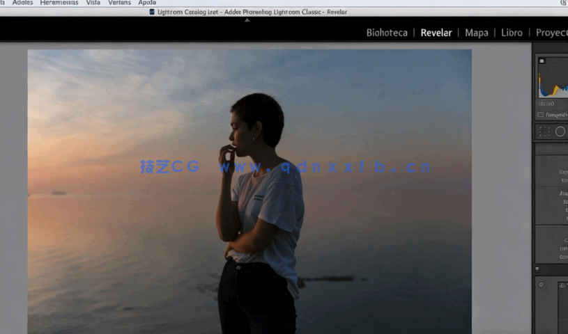 利用大自然光线背景肖像摄影视频教程(图4)