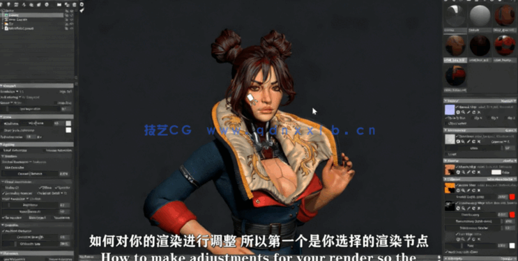 游戏角色超详细实例制作全流程视频教程 (图2) 游戏角色超详细实例制作全流程视频教程 (图2)