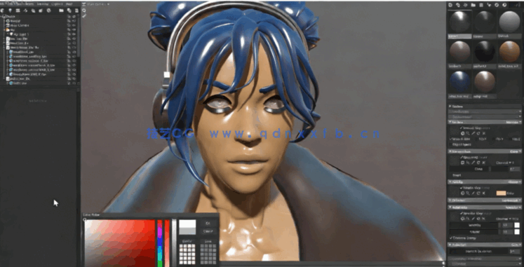 游戏角色超详细实例制作全流程视频教程 (图4) 游戏角色超详细实例制作全流程视频教程 (图4)