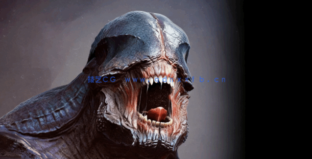 Zbrush巨魔半身像雕刻完整实例制作视频教程(图5)