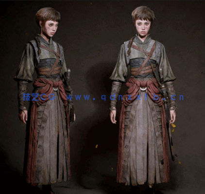 Zbrush精灵王游戏角色雕刻建模制作完整工作流程视频教程(图3) Zbrush精灵王游戏角色雕刻建模制作完整工作流程视频教程(图3)