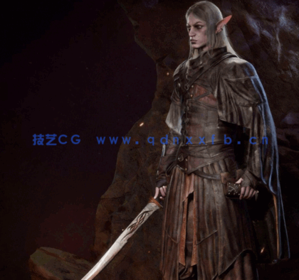 Zbrush精灵王游戏角色雕刻建模制作完整工作流程视频教程(图4) Zbrush精灵王游戏角色雕刻建模制作完整工作流程视频教程(图4)