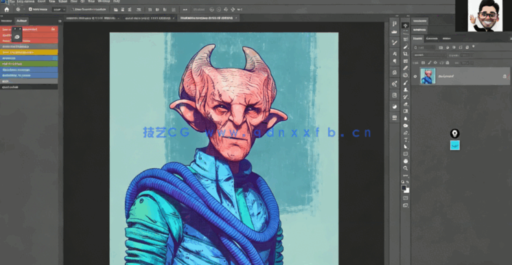 Zbrush概念艺术插画大师级制作视频教程(图3)