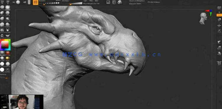 Zbrush core mini数字雕刻核心技术训练视频教程 (图3)