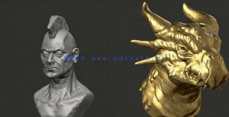 Zbrush core mini数字雕刻核心技术训练视频教程 (图4)