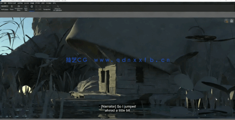 Zbrush概念艺术环境从3D构建到2D绘制视频教程(图5)